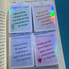 Holographic Catholic magnetic bookmark with saint quote (9 of 11)