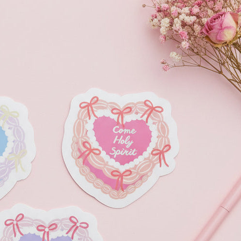 Catholic Coquette Cake Stickers