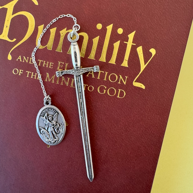 St. Michael Metal Bookmark